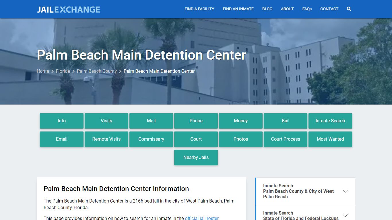 Palm Beach Main Detention Center - Jail Exchange